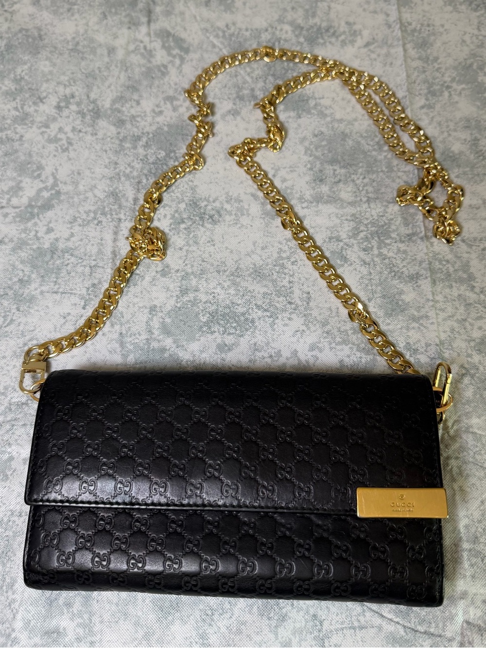 Gucci microguccissima black wallet - Picture 1 of 16